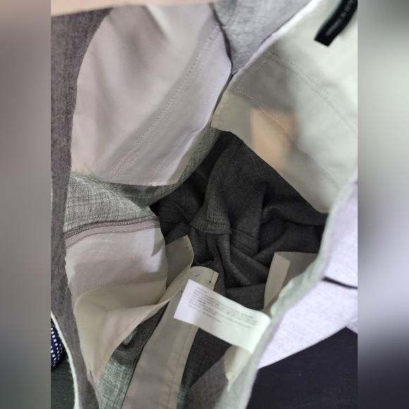 Theory Cropped Gray Wool Cargo Pants Size 8 - Picture 12 of 15